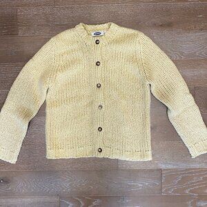 Old Navy Chunky Knit Sweater | Tan | M